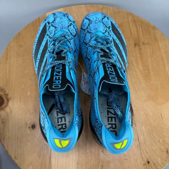 Adidas Adizero Electric 2 Exotic Speed Mens Size 12.5 Cyan Black Football Cleats - Picture 5 of 9